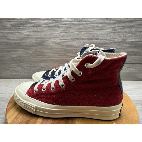 Converse Chuck 70 High Red/Blue/Black 172267C Women’s 6.5 - Picture 2 of 10